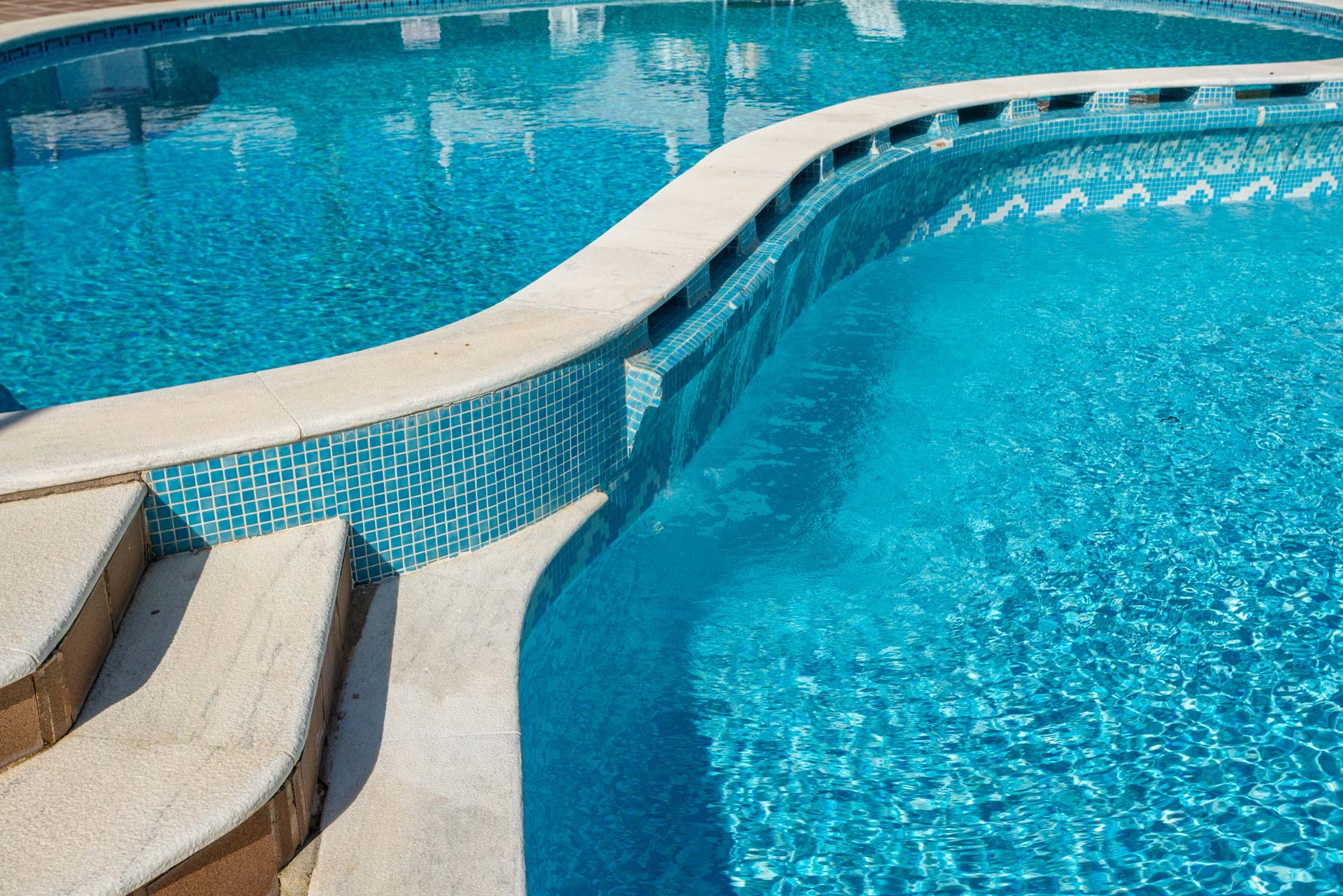 pool repair coping